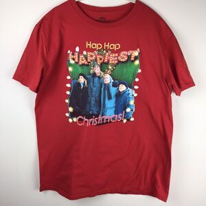 National Lampoons Griswold Christmas Vacation 'Hap Hap Happiest Christmas' Sz Lg